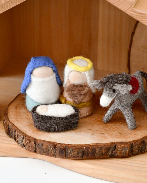 Felt Nativity Peg Dolls Set 聖誕場景小木人系列套裝