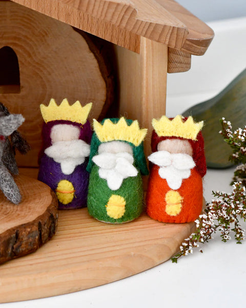 Felt Nativity Peg Dolls Set 聖誕場景小木人系列套裝