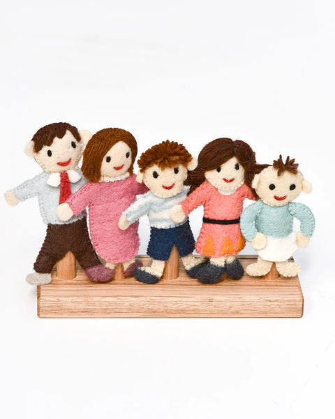 Finger Family- Finger Puppet Set 一家人手指布偶