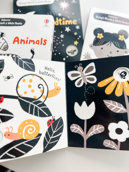 Usborne Baby’s Black and White Books (Set of 4)
