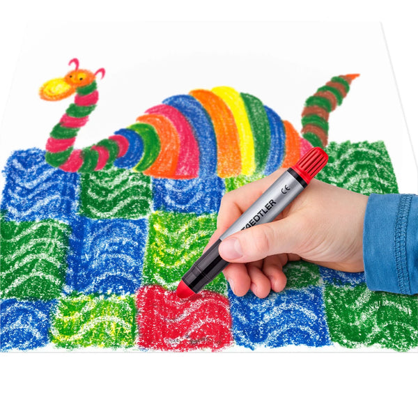 STAEDTLER Noris 2390 Gel Crayon  (6 Colors) 施德樓 啫喱蠟筆 6色