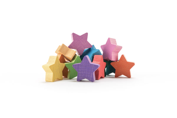 Wooden Star Stackers (12pcs) 小木星星(12件套裝)
