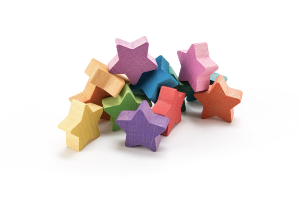 Wooden Star Stackers (12pcs) 小木星星(12件套裝)