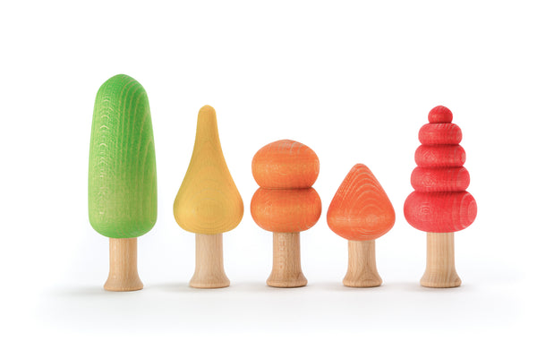 Rainbow Forest (10pcs) 木製彩虹森林 (10件套裝)