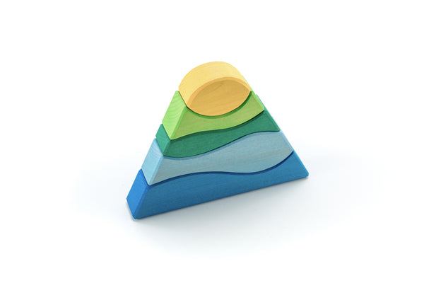 Blue Mountain Stacking Blocks  日出藍山組合積木