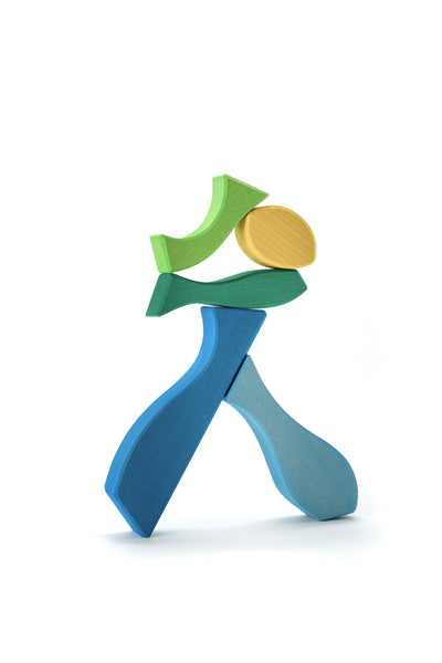 Blue Mountain Stacking Blocks  日出藍山組合積木