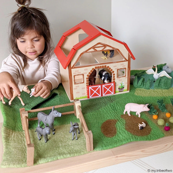 Farm Play Mat Playscape 農場主題遊戲墊