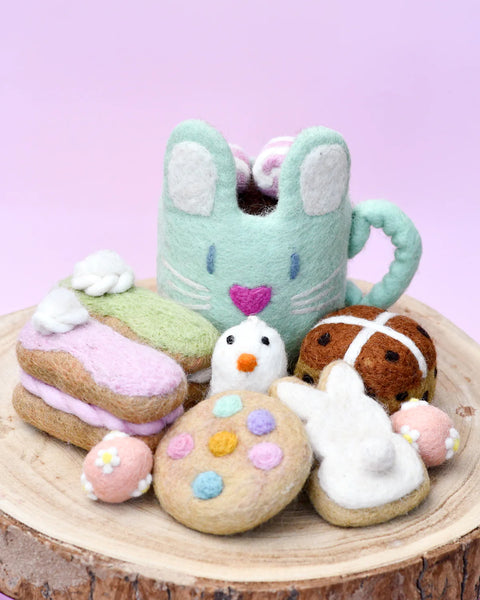 Grazing Box of Easter Felt Play Food