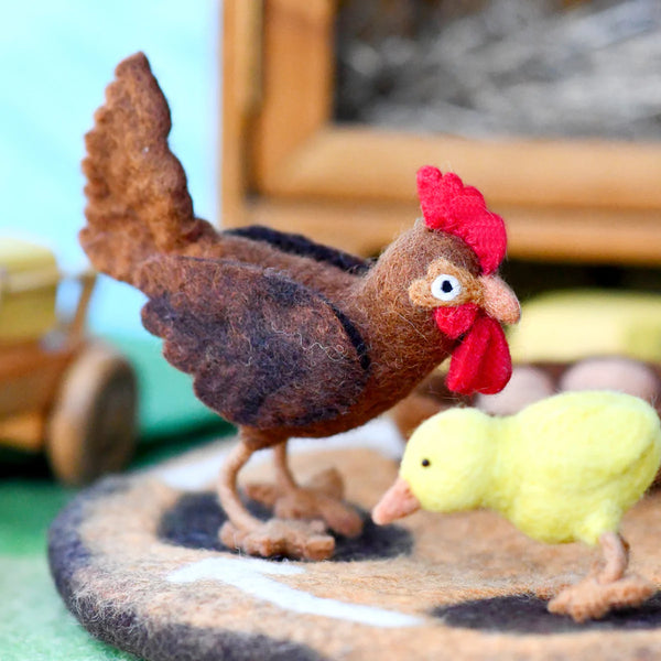Felt Lifecycle of a Chicken 小雞生命週期教材