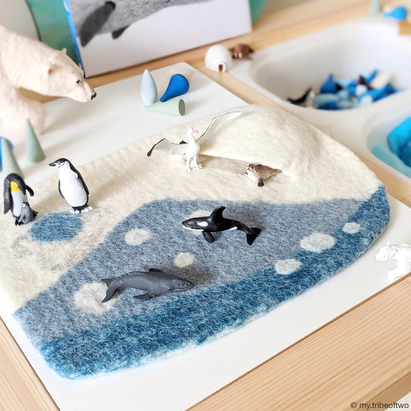 Small Arctic Play Mat Playscape 極地場景遊戲墊 (小)