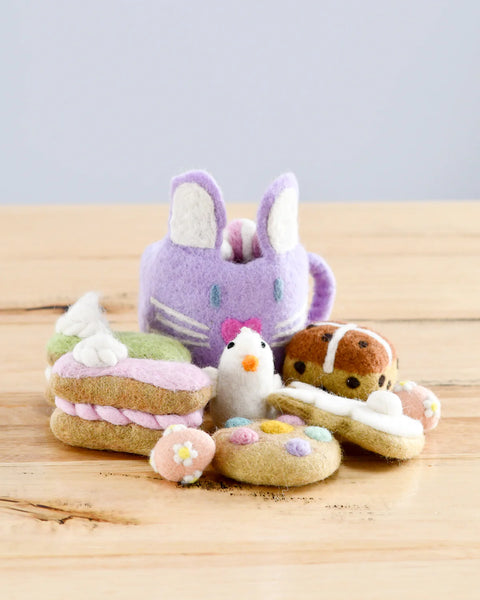 Grazing Box of Easter Felt Play Food