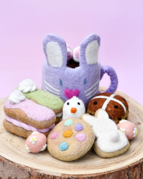 Grazing Box of Easter Felt Play Food