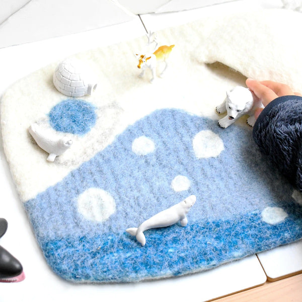 Small Arctic Play Mat Playscape 極地場景遊戲墊 (小)