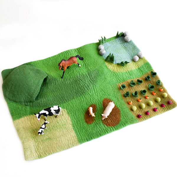 Farm Play Mat Playscape 農場主題遊戲墊