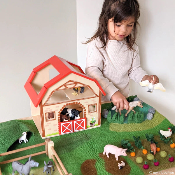 Farm Play Mat Playscape 農場主題遊戲墊