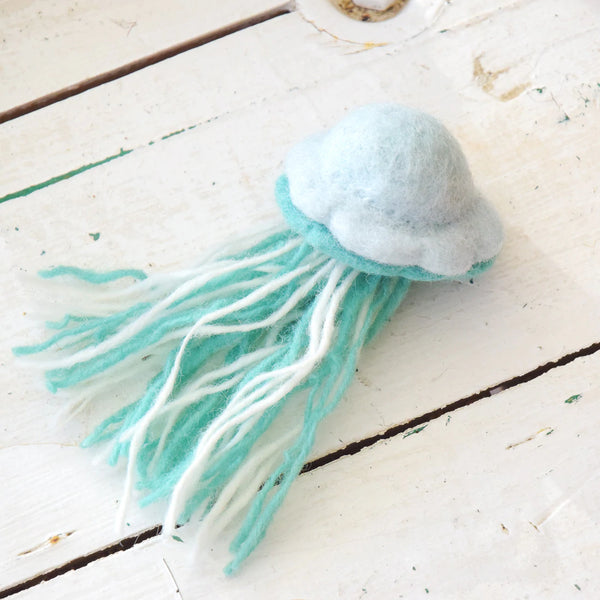 Felt Jellyfish Toy 水母羊毛氈公仔