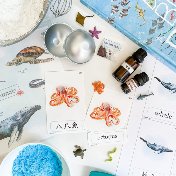 🌊海洋世界沐浴球DIY套裝 Marine Life DIY Bath Bomb Set