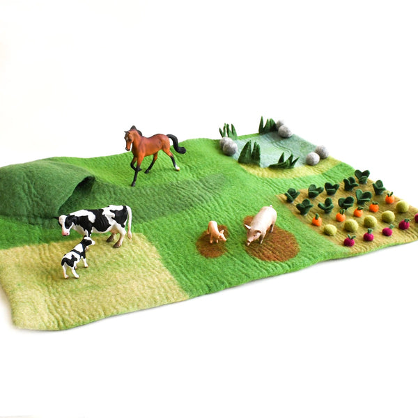 Farm Play Mat Playscape 農場主題遊戲墊