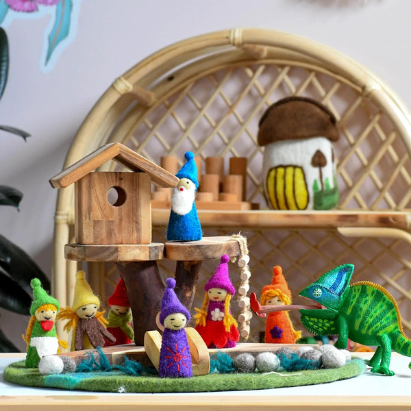 River Round Play Mat Playscape小河流場景圓形遊戲墊