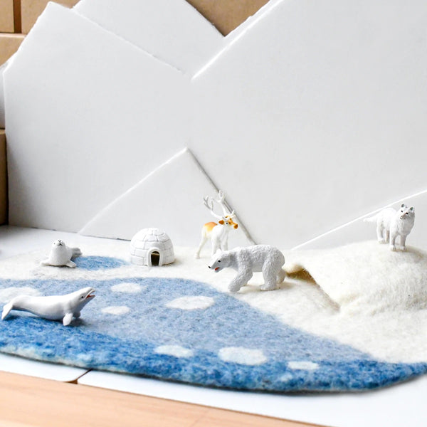 Small Arctic Play Mat Playscape 極地場景遊戲墊 (小)