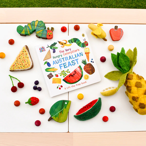 Felt Vegetables and Fruits Set D- 12 Pieces 羊毛氈蔬果12件套裝D