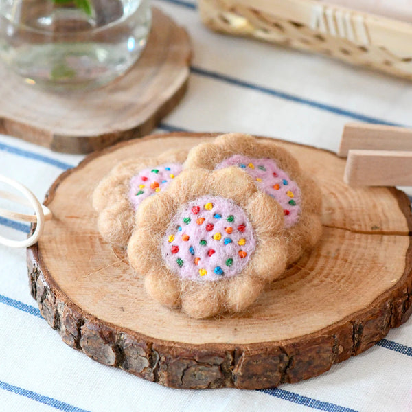 Felt 100s and 1000s Biscuit 彩虹餅乾羊毛氈玩具