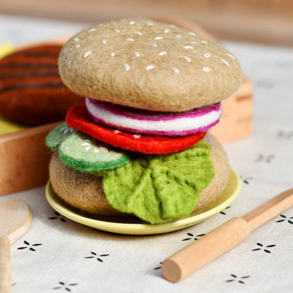 Felt Burger Stack 羊毛氈疊疊漢堡包