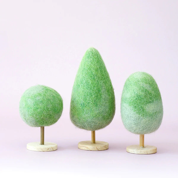 Felt Trees (Set of 3) 羊毛氈場景小樹套裝