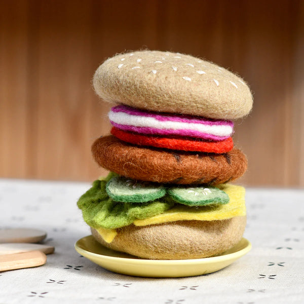 Felt Burger Stack 羊毛氈疊疊漢堡包