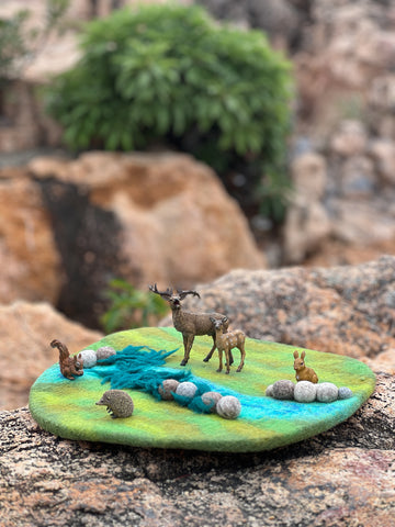 CollectA Woodland Animal Figurines 仿真森林動物玩具系列