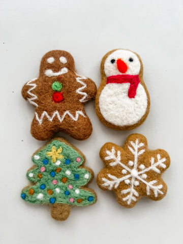 Christmas Felt Cookies