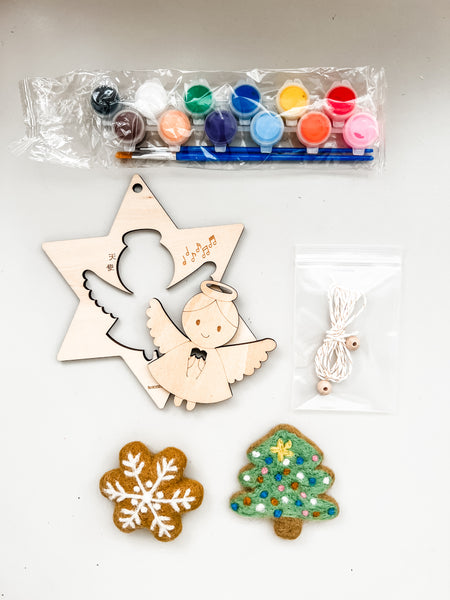 Christmas DIY Ornaments x Puzzles