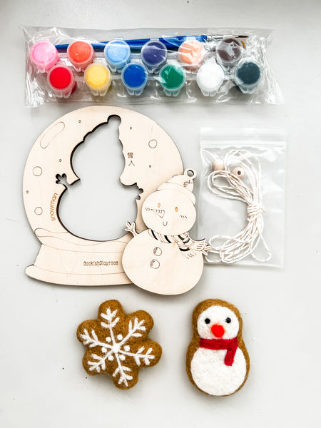 Christmas DIY Ornaments x Puzzles