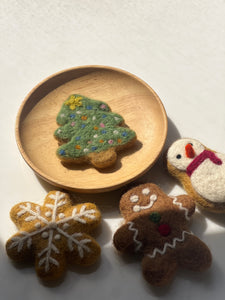 Christmas Felt Cookies