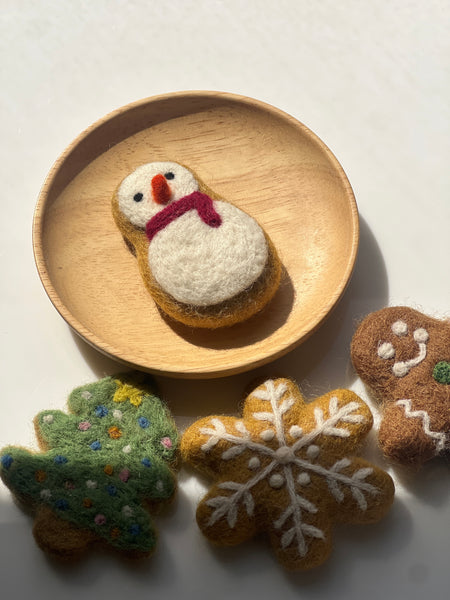 Christmas Felt Cookies