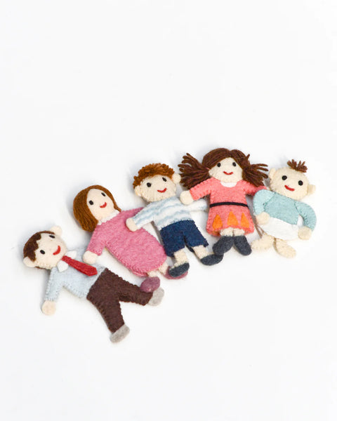 Finger Family- Finger Puppet Set 一家人手指布偶