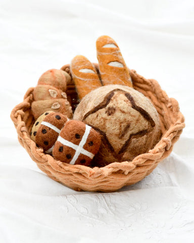Felt Weave Basket- Gingerbread Colour (Basket Only) 羊毛氈編織小籃子