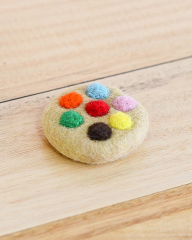 Felt Soft M&M Colourful Cookie (羊毛氈M&M曲奇餅）