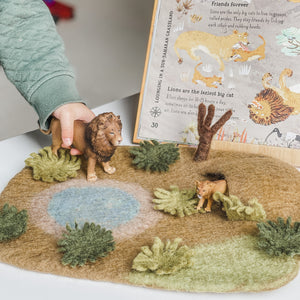 Safari Play Mat Playscape 大草原場景遊戲墊