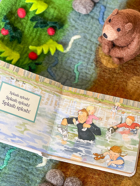 Bear Hunt Play Mat Playscape 著名兒童故事「我們要去捉狗熊」場景遊戲墊