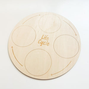 Wooden Lifecycle Learning Board 木製生命週期學習板
