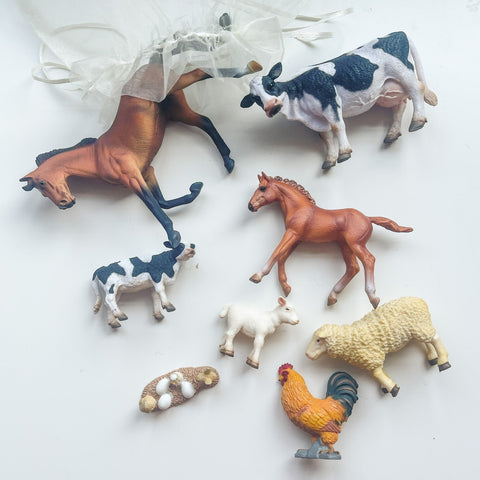 CollectA Farm Animal Figurines 仿真農場動物玩具系列