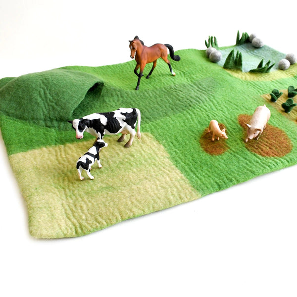 Farm Play Mat Playscape 農場主題遊戲墊