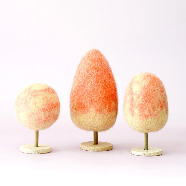 Felt Trees (Set of 3) 羊毛氈場景小樹套裝