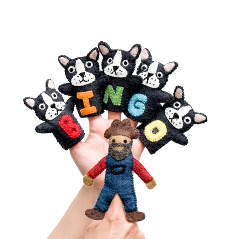 BINGO Finger Puppet Set 童謠手指布偶