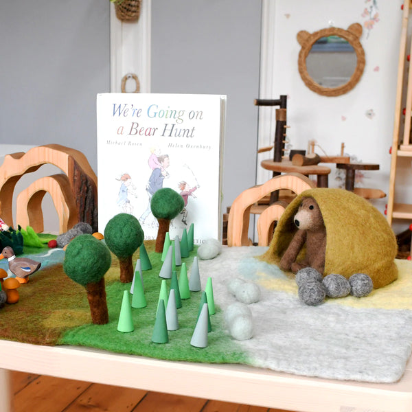 Bear Hunt Play Mat Playscape 著名兒童故事「我們要去捉狗熊」場景遊戲墊