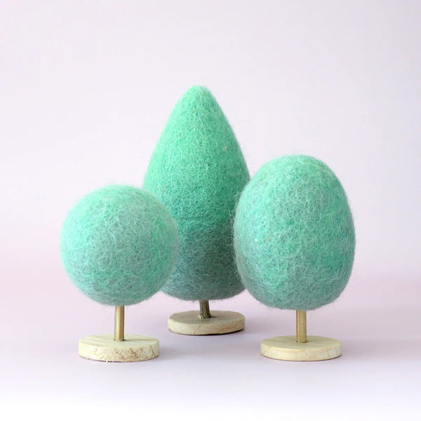 Felt Trees (Set of 3) 羊毛氈場景小樹套裝