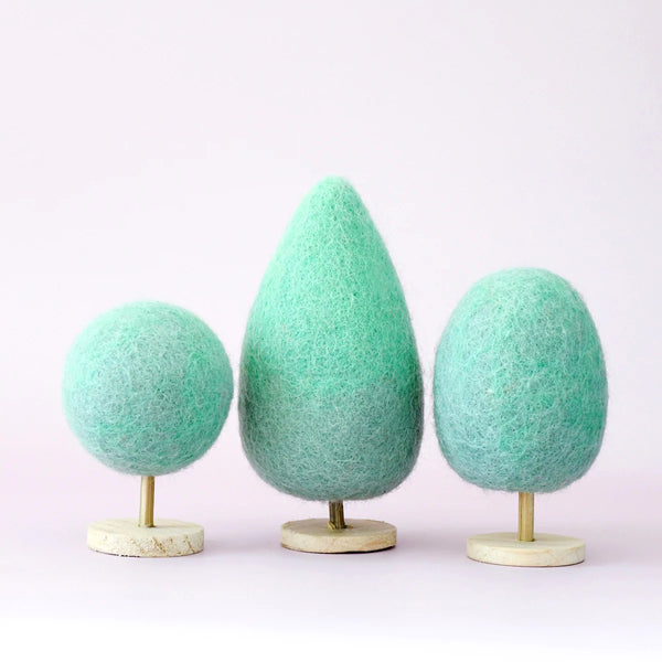 Felt Trees (Set of 3) 羊毛氈場景小樹套裝