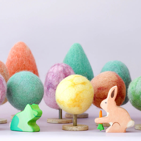 Felt Trees (Set of 3) 羊毛氈場景小樹套裝