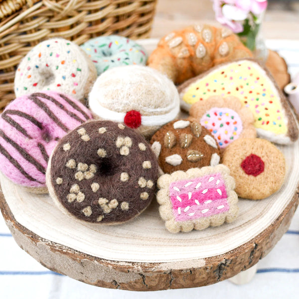 Felt Donuts 彩色冬甩甜甜圈羊毛氈玩具